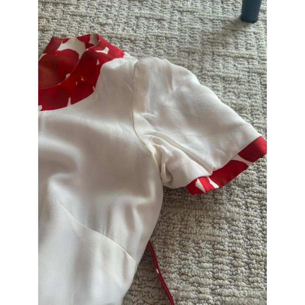 Carolina Herrera Sheath Waist Dress Sz 0 - Picture 6 of 7